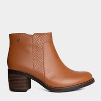 Botines Casuales Top Model Mujeres Tmo-Mh0022 Cuero