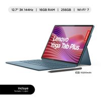 Tableta Lenovo Yoga Tab Plus Qualcomm Snapdragon 8 16GB RAM 256GB 12.7"" 3K 144Hz Teclado + Lápiz Tab Pen Pro