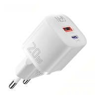Cargador para iPhone de Carga Rápida 20W Tipo C USB Dual