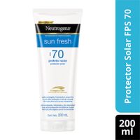Protector Solar FPS 70 Neutrogena Piel Hidratada 200ml