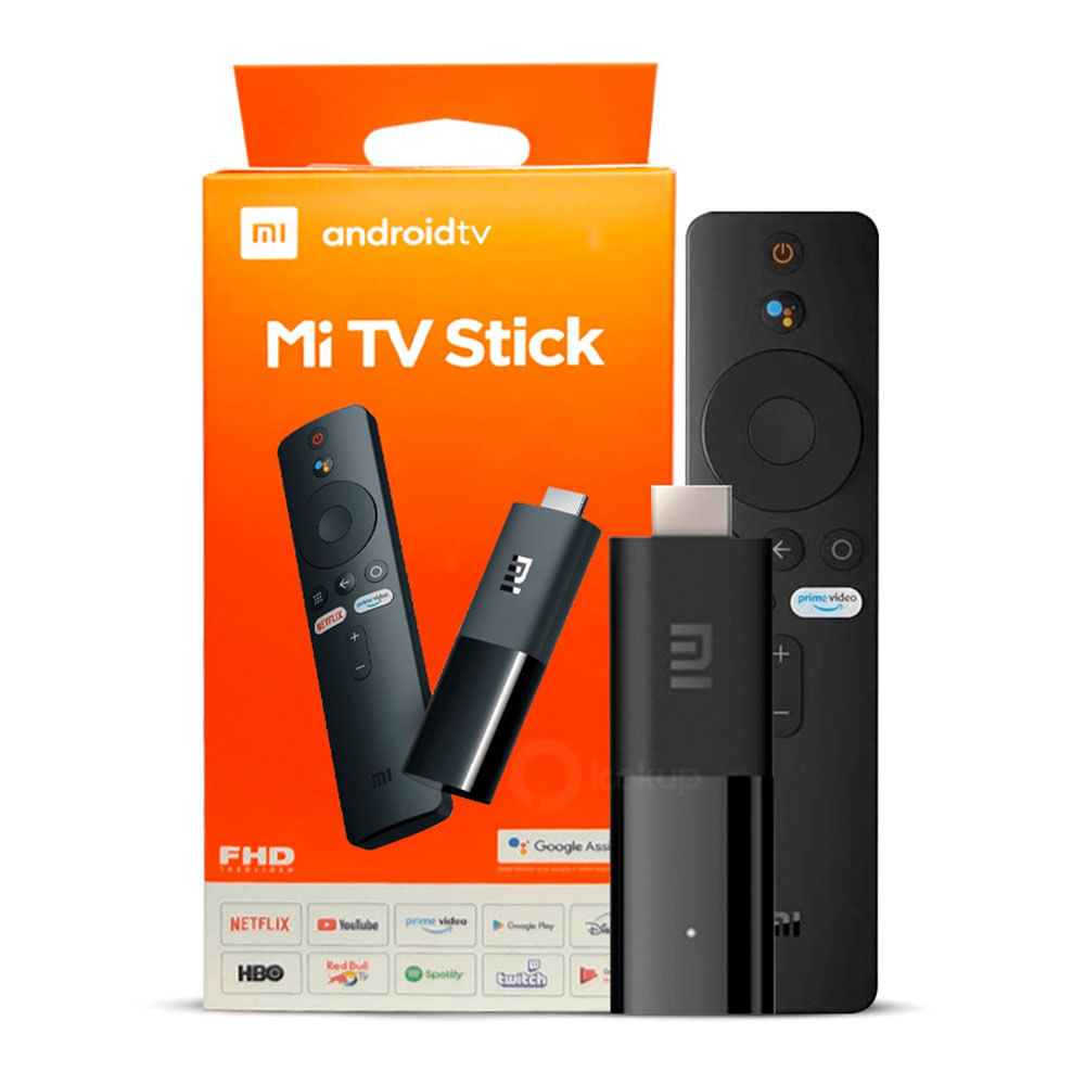 Convertidor a smart TV Xiaomi Mi TV Stick control de voz Google Assistant fullHD