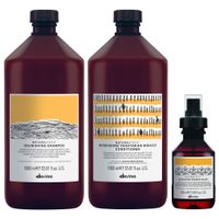 Shampoo Nutritivo 1000ml + Acondicionador + Sealer Davines Nourishing