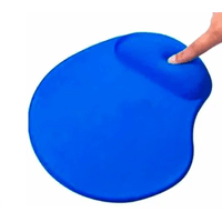 Mouse Pad Base Escritorio Con Almohadilla En Gel Alta Calidad - AZUL