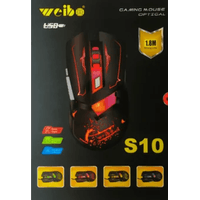 Mouse Gamer Weibo S10 Rgb - E-sports - Negro