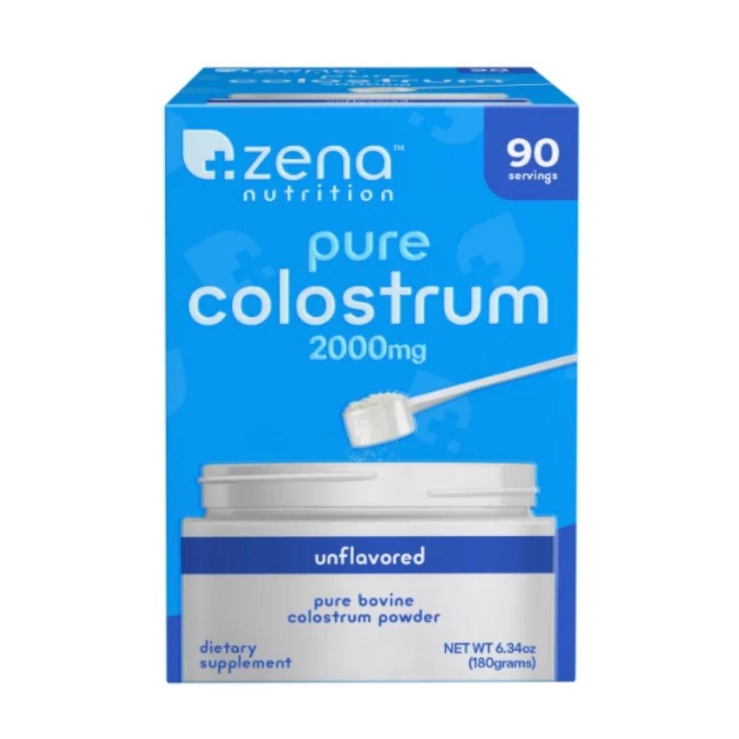 Calostro Puro 2000 mg Zena Nutrition - 90 porciones
