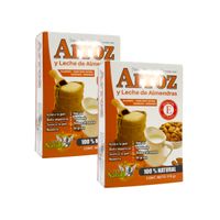 Jabón Artesanal De Glicerina Con Arroz & Leche De Almendras 110Gr 2 Und