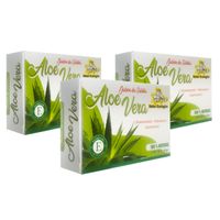 Jabón Corporal De Aloe Vera 110Gr 3 Und
