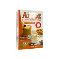Jabón Artesanal De Glicerina Con Arroz & Leche De Almendras 110Gr