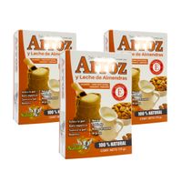 Jabón Artesanal De Glicerina Arroz & Leche De Almendras 110Gr 3 Und