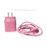 Cargador para Samsung 25W Carga Rápida - rosa