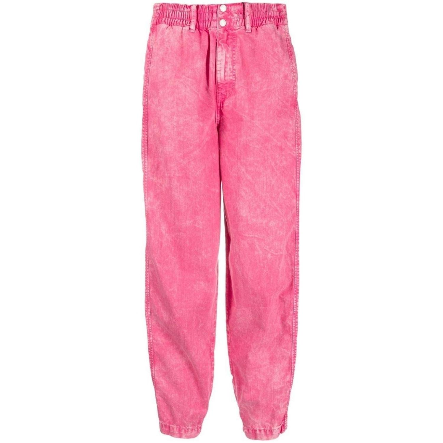 Jean Mom Jogger Tommy Hilfiger Stretch - Rosado