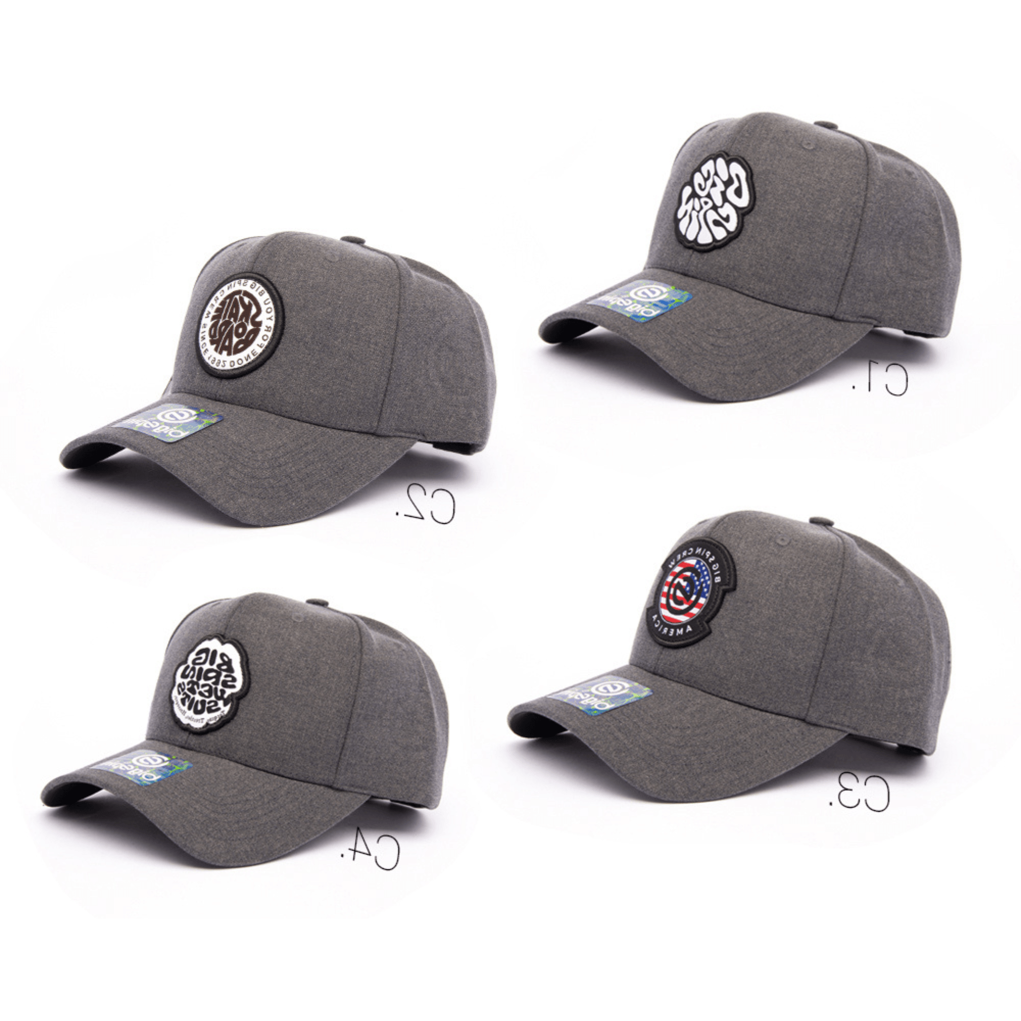 GORRA CON BROCHE UNISEX 3BSC34 BIGSPIN - 1015294