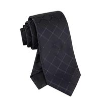 Corbata Calvin Klein Vincente Grid - Negro