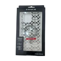 Case para Iphone 16 Pro Max Coach - Clear Logo