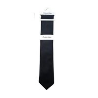 Corbata Calvin Klein Venice Grid - Negro