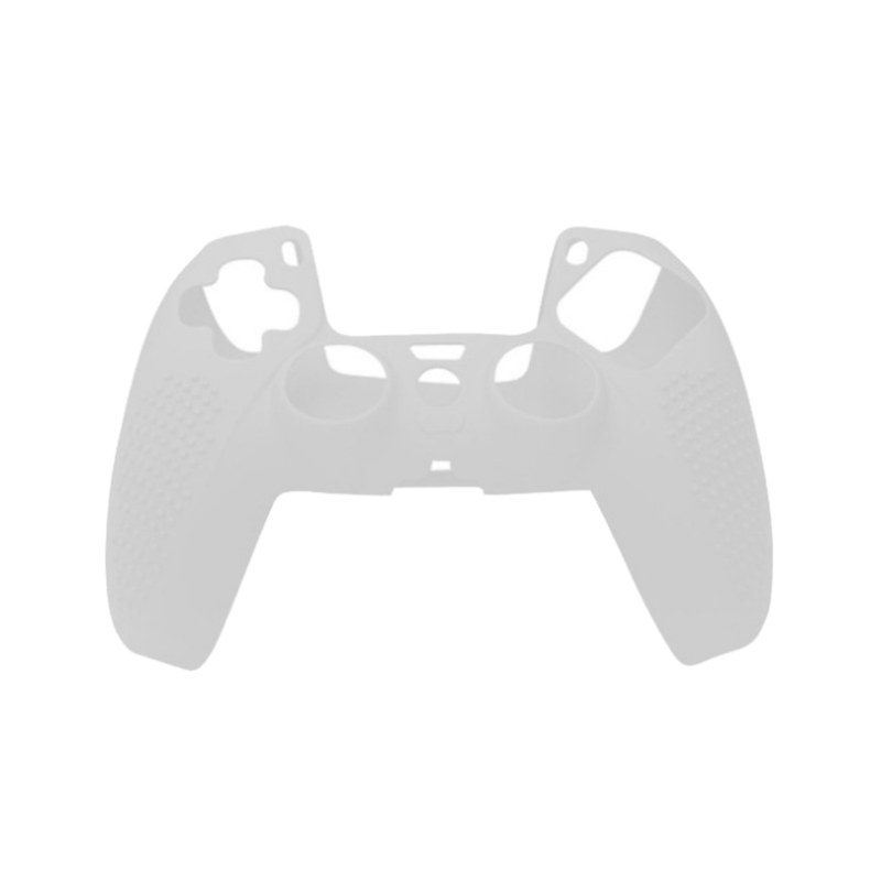 CASE FUNDA PROTECTORA SILICONA MANDO CONTROL PLAYSTATION 5 PS5 DUALSENSE BLANCO