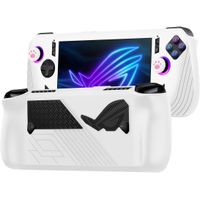 CASE FUNDA PROTECTORA SILICONA ASUS ROG ALLY X 2024 BLANCO