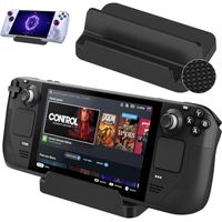 SOPORTE BASE ANTIDESLIZANTE ASUS ROG ALLY 2023 / STEAM DECK - COLOR NEGRO