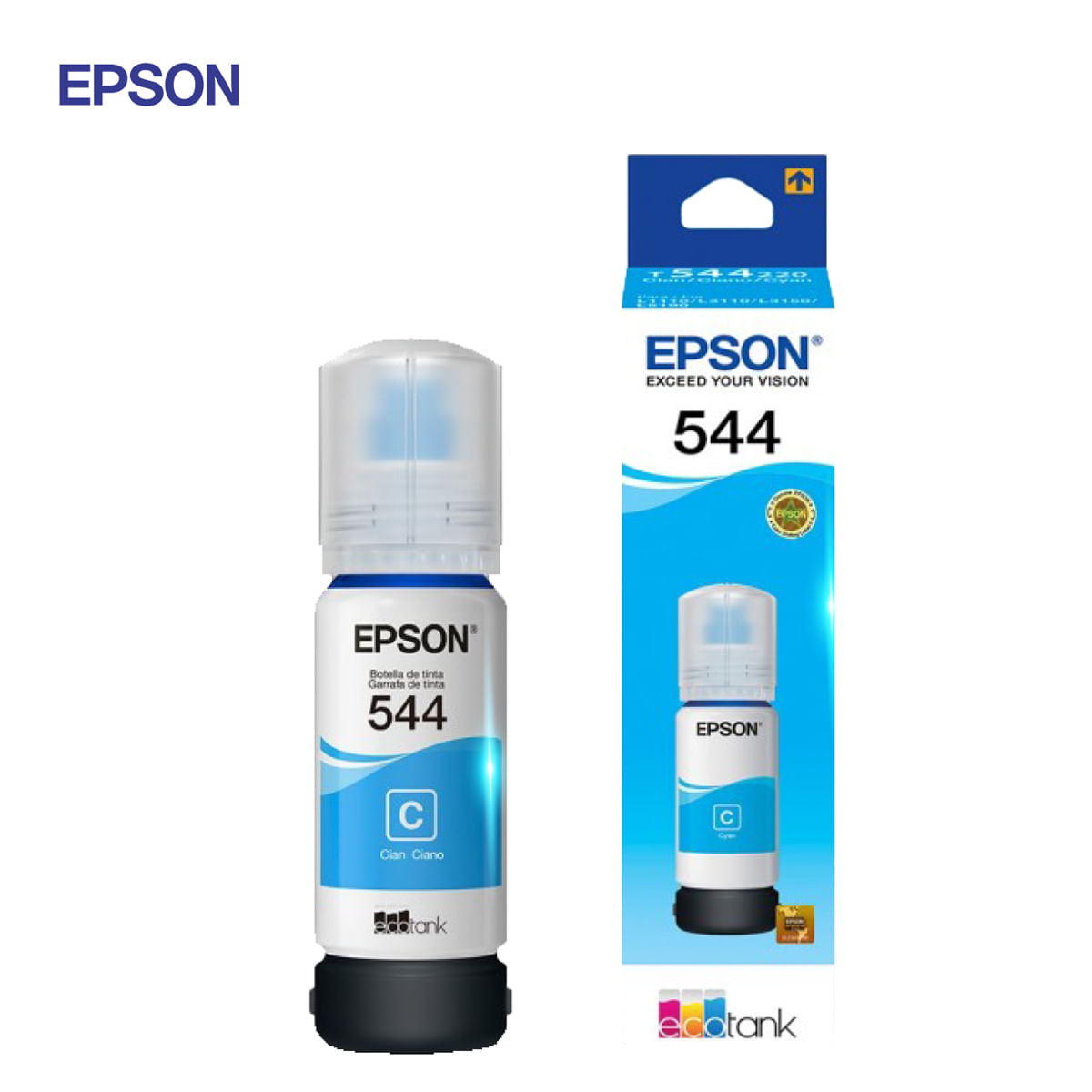 Tinta Epson T544220-Al Color Cian