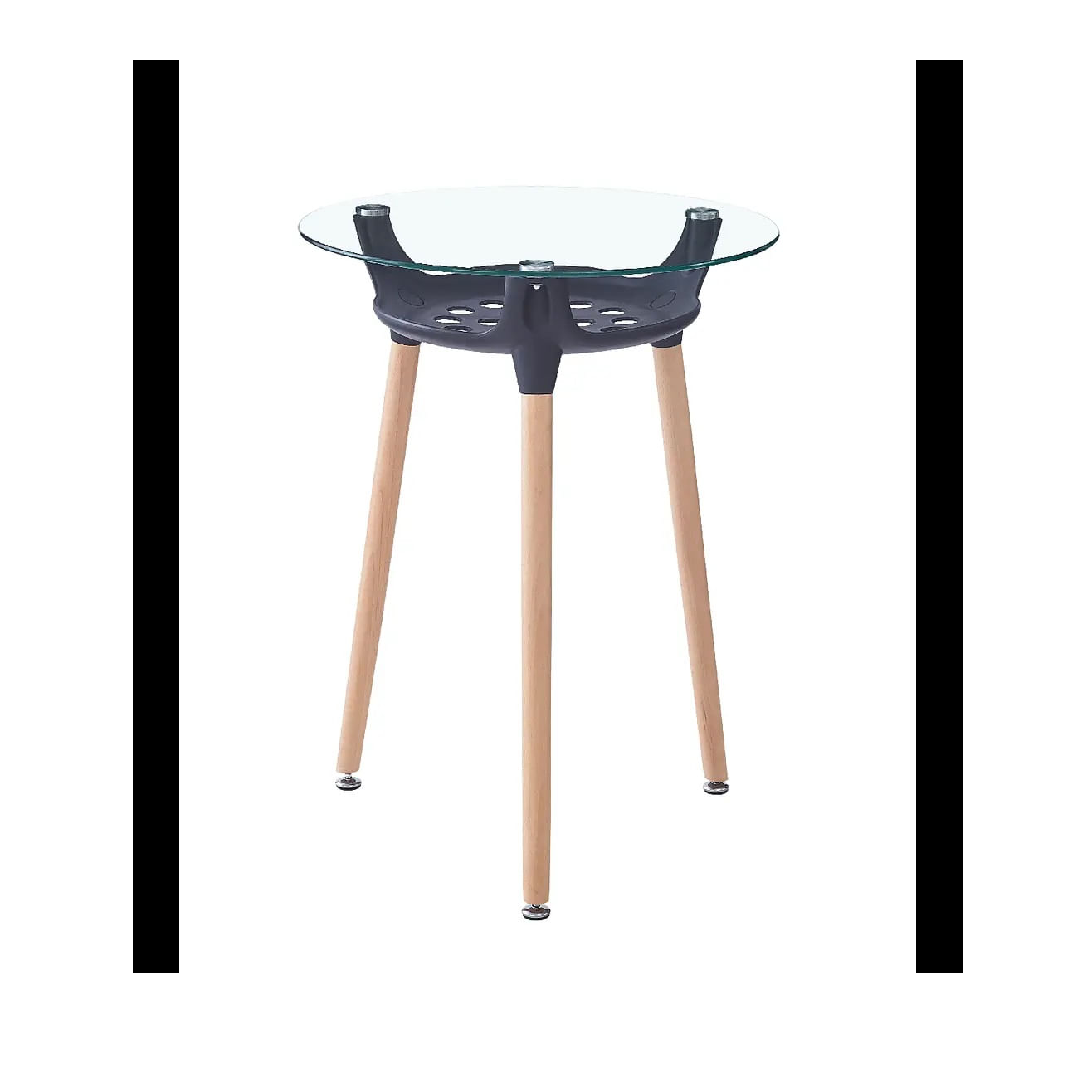 Mesa de Comedor Liam Vidrio Circular TU MESITA