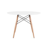 Mesa de Comedor Vintage Saori 1 mt color Blanco TU MESITA