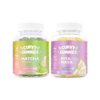 Pack Curvy Gumiies Matcha 60 gomitas + Pitahaya 60 Gomitas