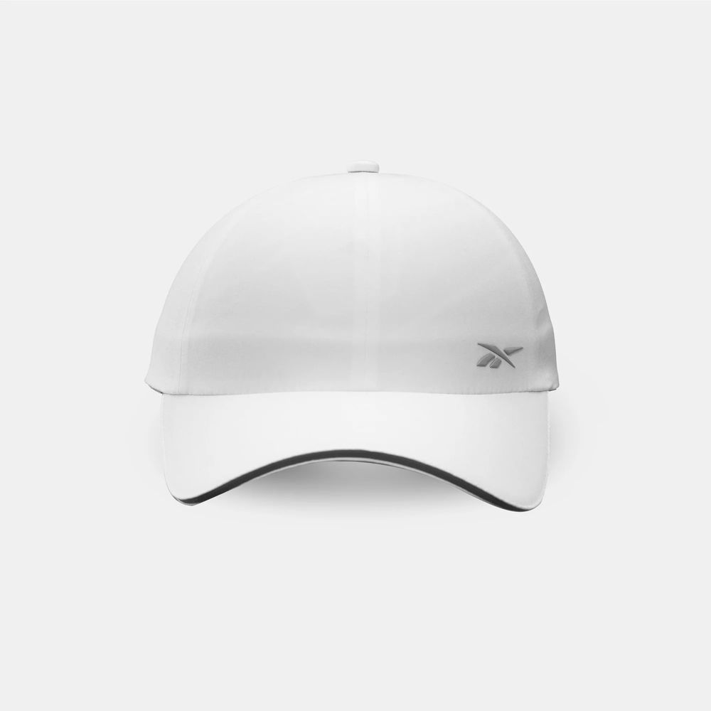 Gorra Deportiva Reebok Rbk Running Seam Cap Accc069 Blanco