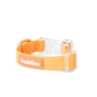 Collar Para Perros Ajustable Naranja Talla S Repele agua y suciedad