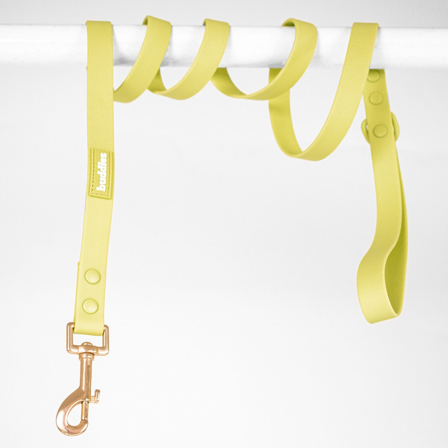 Buddies Correa Pvc Para Perros Paseos Verde 152cm