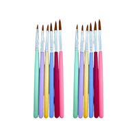 Mystyle Set Pinceles Liner Pastel - 2 Unid