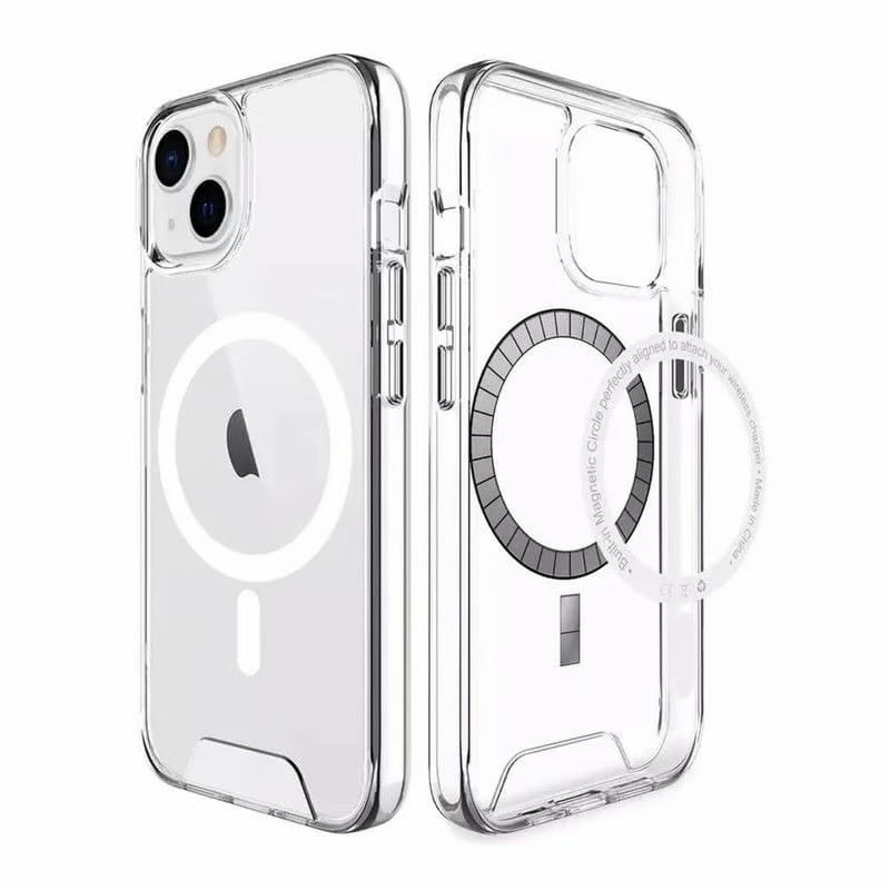 CASE SPACE CON MAGSAFE PARA IPHONE 13 TRANSPARENTE