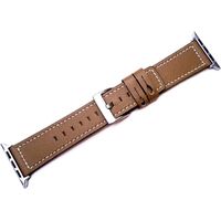 Correa de Cuero LUXURY para Applewatch 42-44-45-49mm Marron oscuro