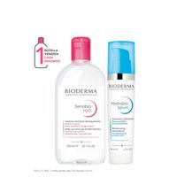 Duo  Bioderma Sensibio H2O 500ml + Bioderma Hydrabio Serum 40ml