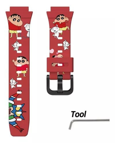 CORREA DE DISEÑO PARA HUAWEI KIDS 4 PRO ROJO