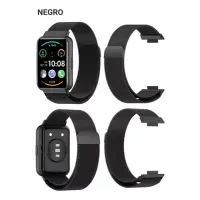 Correa metalica para Huawei Watch fit Negro