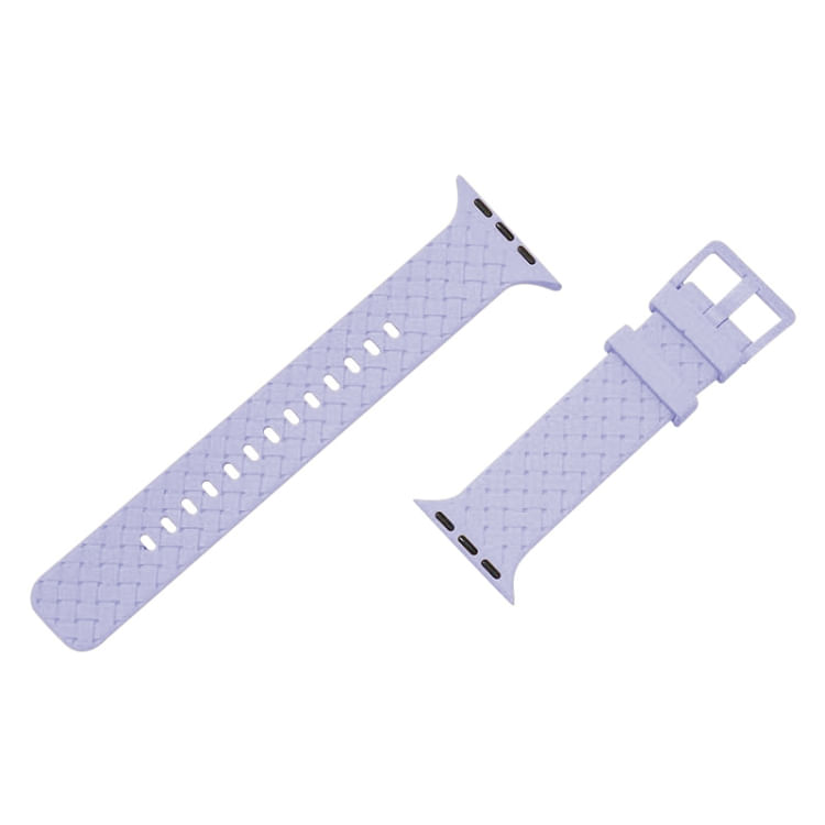 CORREA DE SILICONA LABRADA PARA WATCH 42-44-45-49 MM LILA