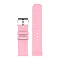 CORREA DE SILICONA PARA SMARTWATCH 18MM ROSADO
