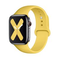 CORREA DE SILICONA PARA APPLE WATCH 42-44-45-49 MM AMARILLO