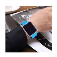 CORREA DE SILICONA PARA APPLE WATCH 42-44-45-49 MM AZUL OCEANO