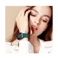 CORREA DE SILICONA PARA APPLE WATCH 42-44-45-49 MM VERDE OSCURO