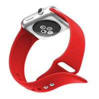 CORREA DE SILICONA PARA APPLE WATCH 42-44-45-49 MM ROJO CEREZA