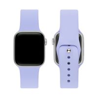 CORREA DE SILICONA PARA APPLE WATCH 42-44-45-49 MM MORADO LAVANDA