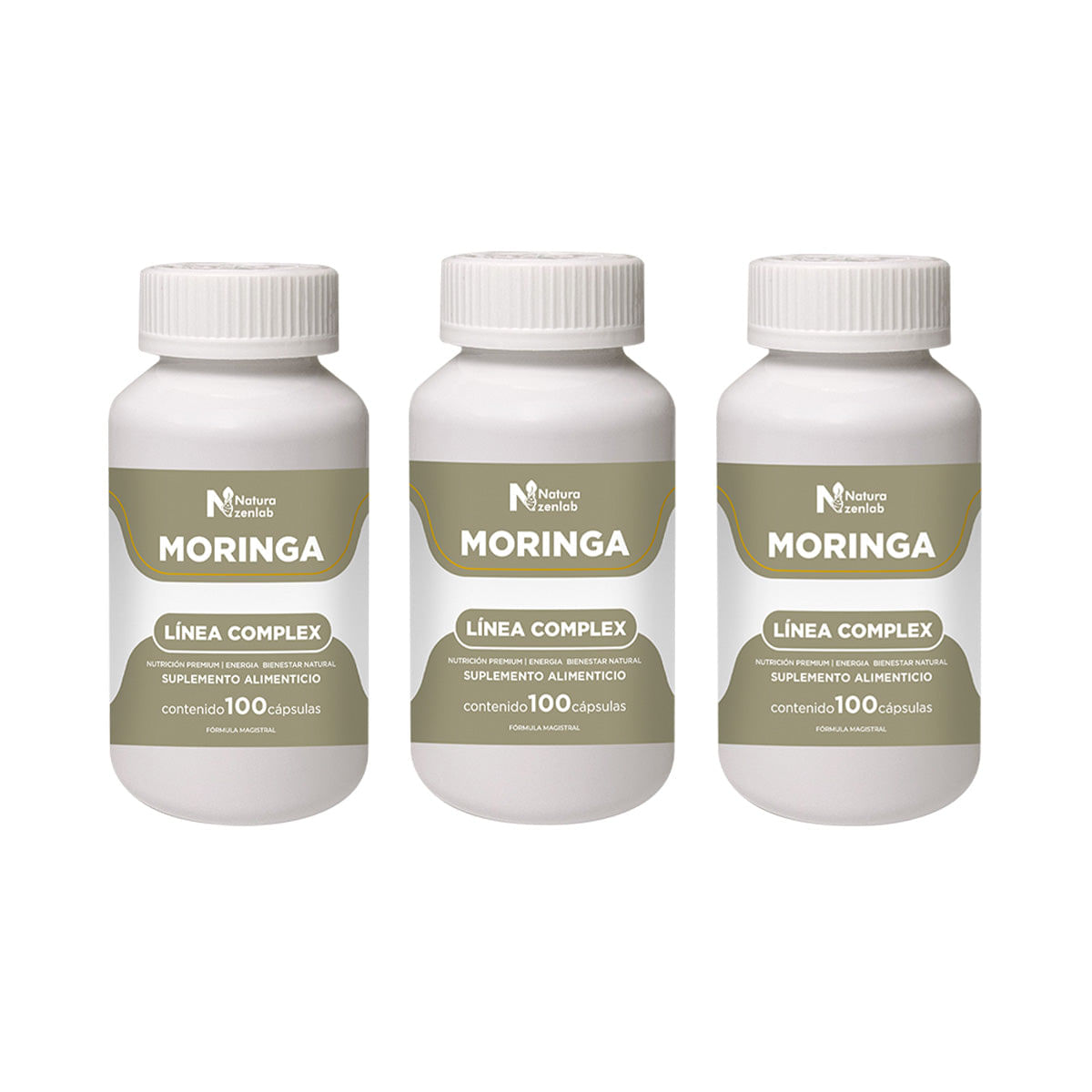 Moringa Energia Natural 100 Capsulas Dermo Sumak 3 und