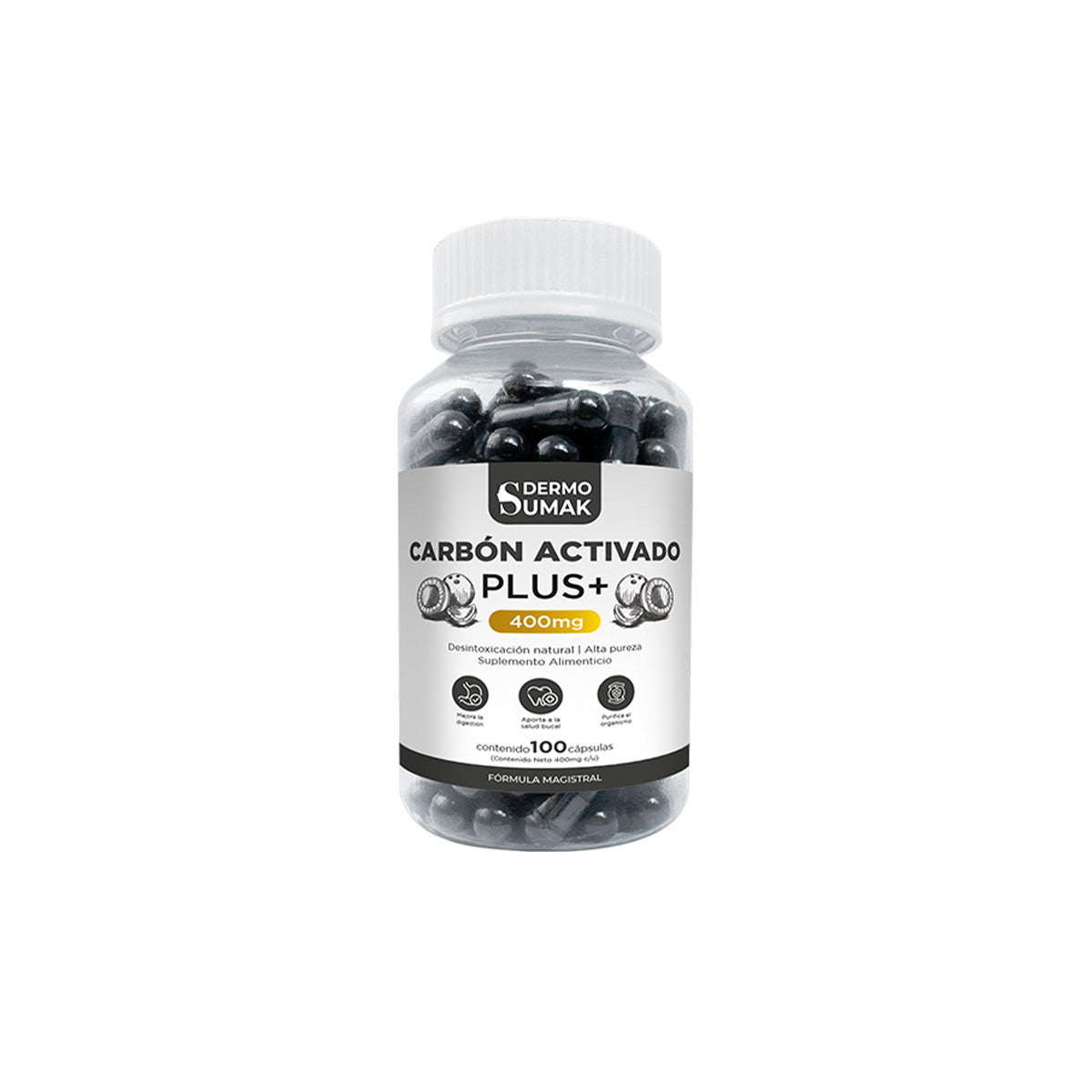 Carbon Ac Plus+ 400mg Dermo Sumak