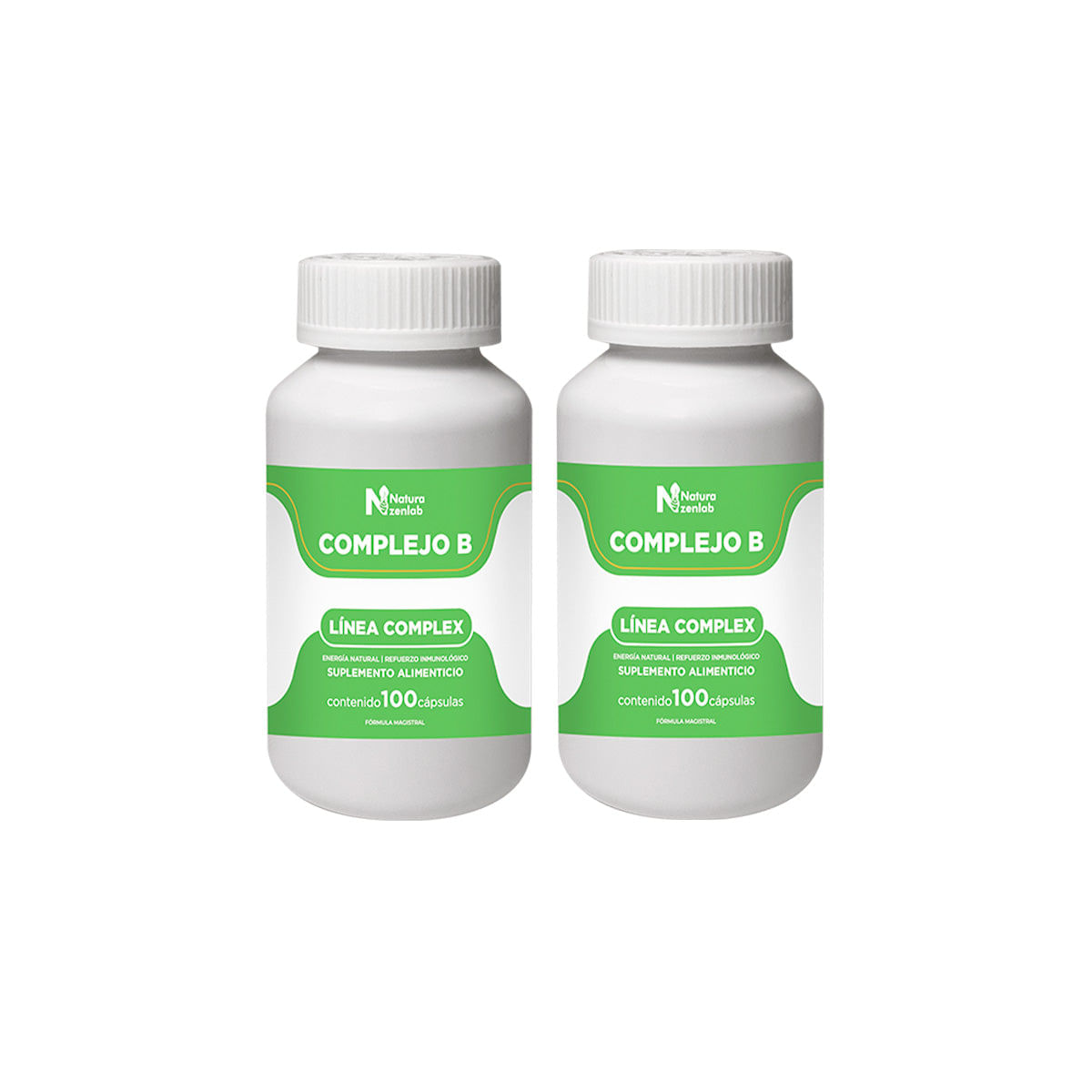 Complejo B Energia Natural 100 Capsulas Dermo Sumak 2 und