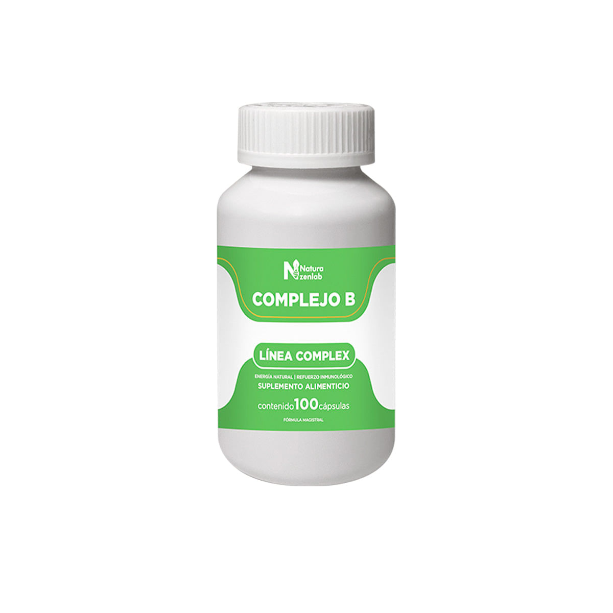 Complejo B Energia Natural 100 Capsulas Dermo Sumak