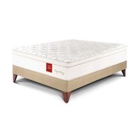 Cama Europea Royal Prince 1.5 plazas Champagne Paraiso