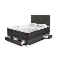 Dormitorio Pocket Star C/loft 2 plazas Charcoal Paraiso
