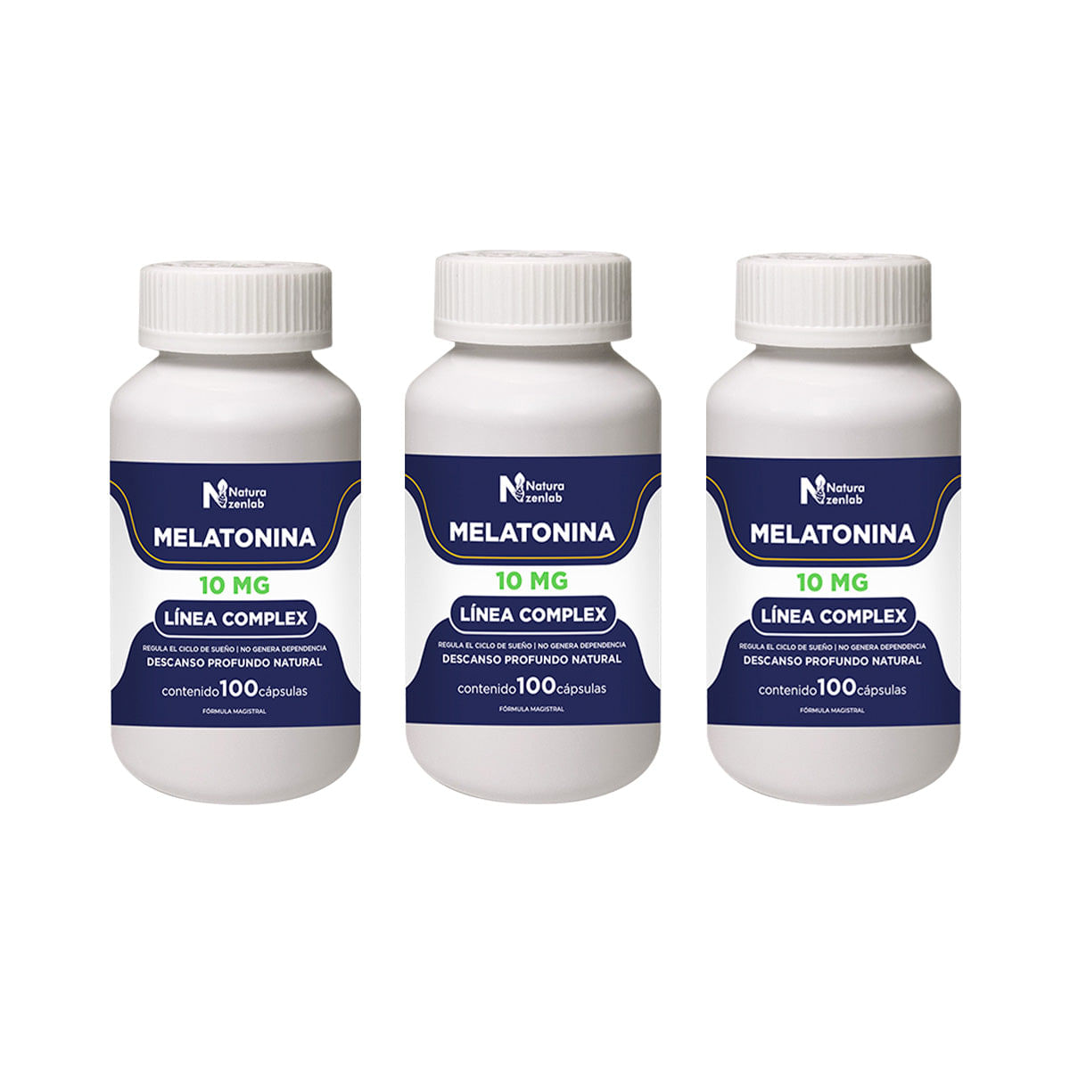 Melatonina 10mg 100 Capsulas Dermo Sumak 3 und