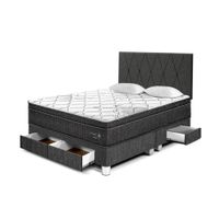 Dormitorio Pocket Star C/loft King Charcoal Paraiso